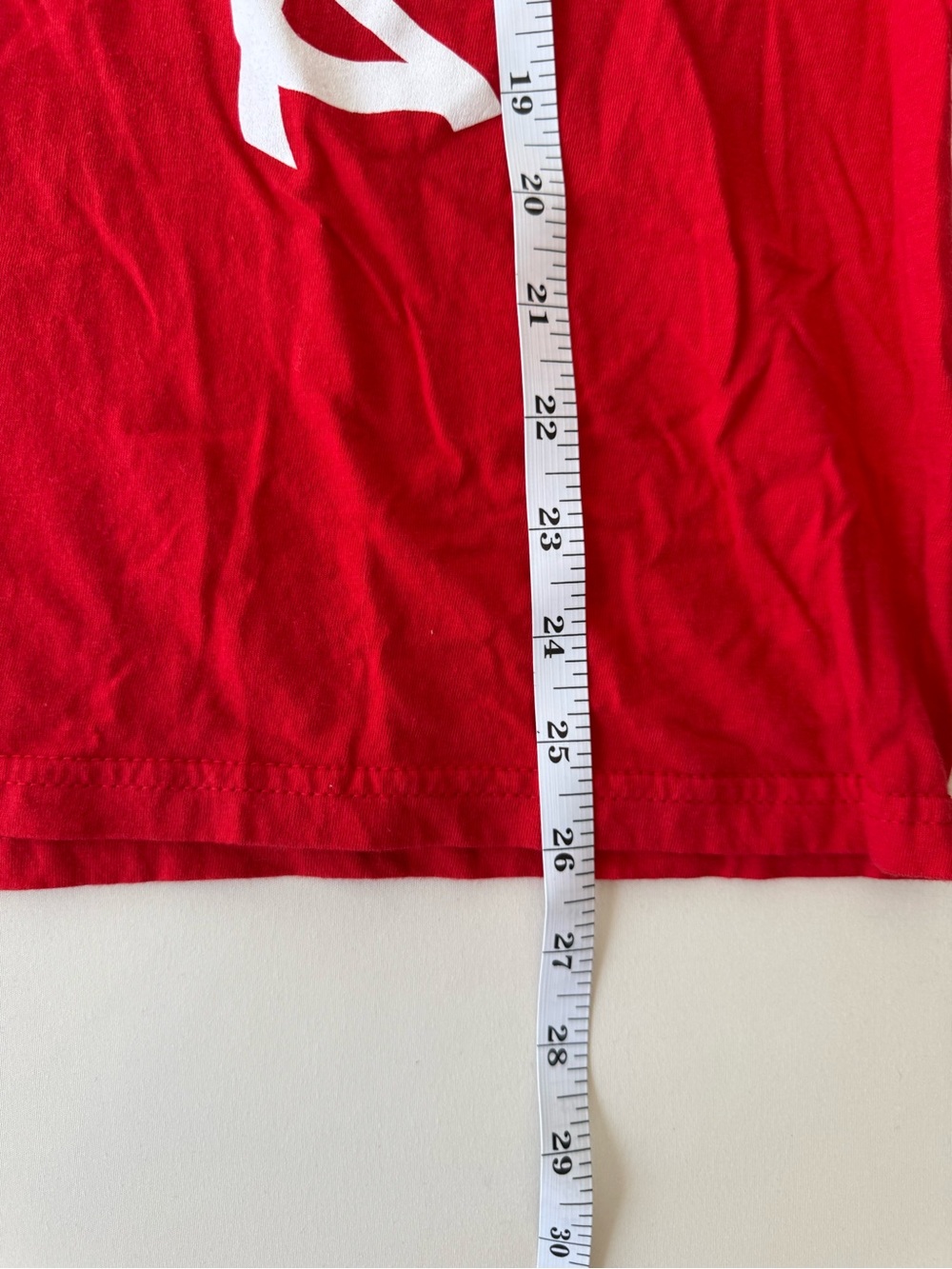 Gildan Red San Diego Clippers Vertical Logo Tee - Picture 7 of 8